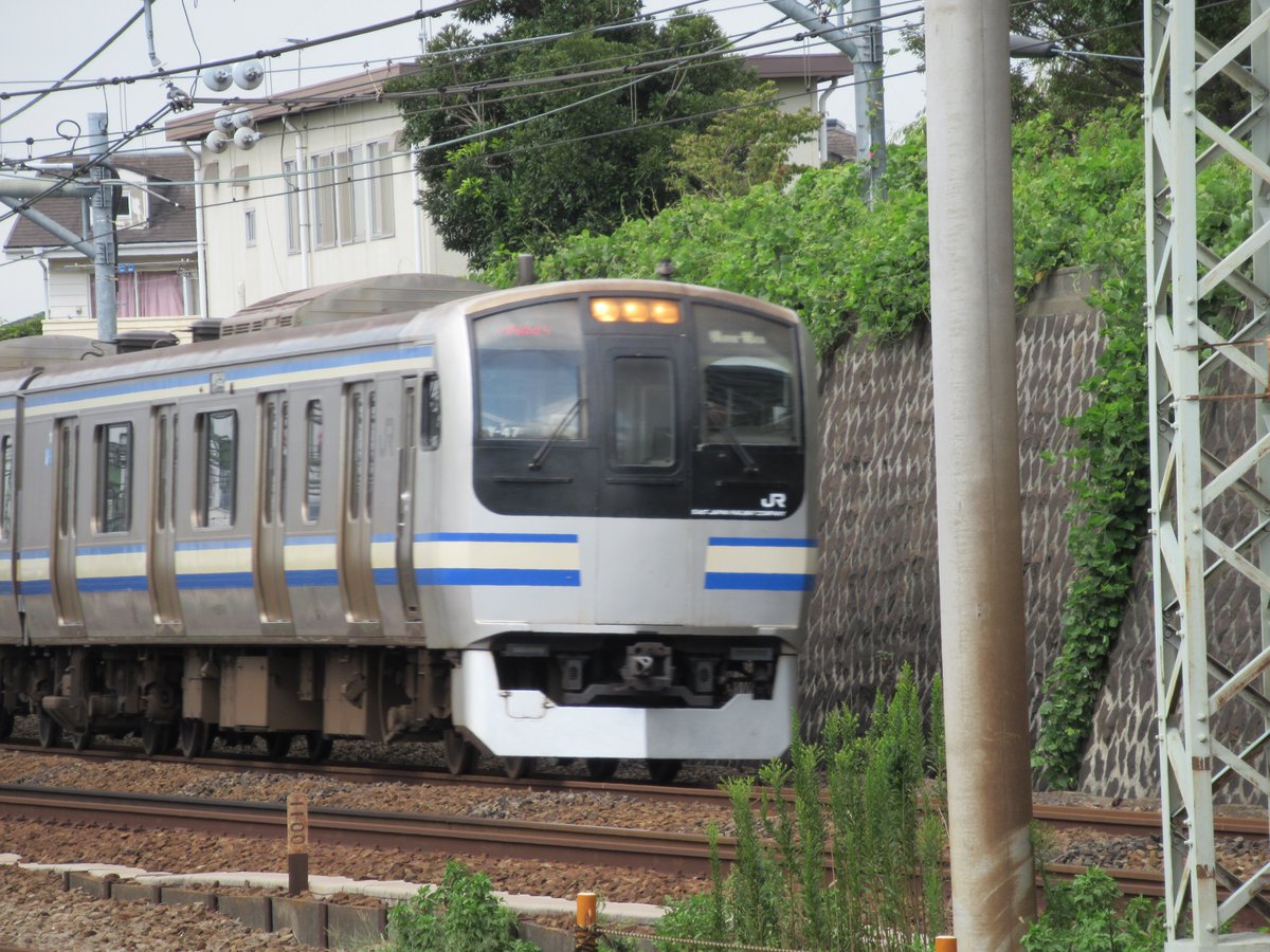 Yokosuka Line・Sobu line Rapid・Pass through Shinkoyasu Station