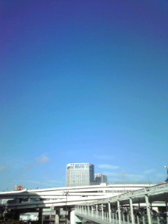 Blue Sky in Yokohama